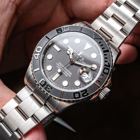 rolex yacht master 42 titanium|rolex yacht master price list.